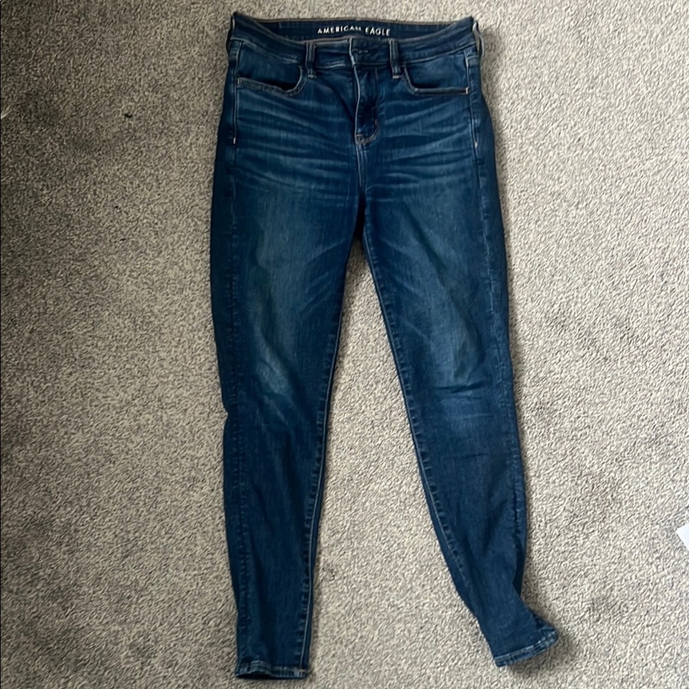 American Eagle Outfitters Blue Skinny Jeans